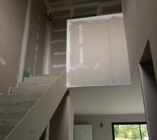 Cloisons et joints achevés