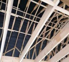 La charpente de l'int&eacute;rieur