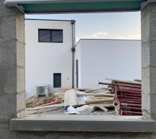 Vue depuis la cuisine