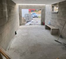 Vue depuis le garage