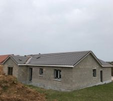 Tuiles posées