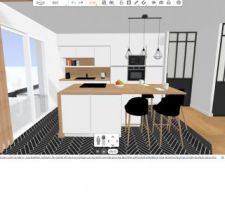 La m&ecirc;me cuisine mais en blanche