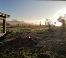 Un matin de Novembre : éveil de la nature sous un beau soleil d?automne