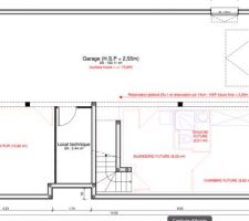 Plan du sous sol