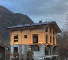 Le chalet est hors d'eau !