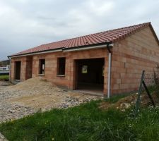 Tuiles posées