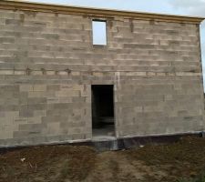 Pour le moment il n'y a que le trou, on va y faire la cour anglaise avec une trappe ou une grille on ne sait pas trop pour le moment.