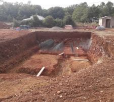 Terrassement maison plus rampe accès sous sous-sol