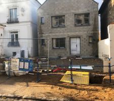 Première intervention d'Enedis pour le raccordement à l'électricité