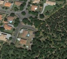 Zone du futur lotissement.