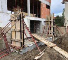 Fondation extension arriere
