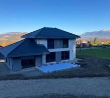 Remblai de finitions
Terrassement phase finale