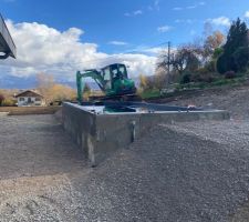 Remblai de finitions in progress