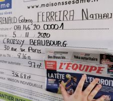 AFFICHAGE PANNEAU PERMIS DE CONSTRUIRE LE 28.11.2020