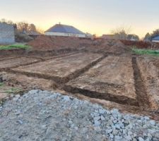 Terrassement fouilles