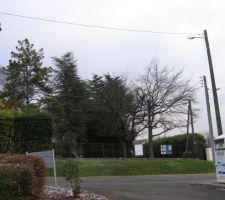 Vue exterieur du terrain