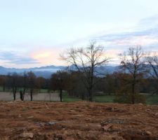 Emplacement de la terrasse