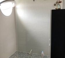 Douche à l'italienne