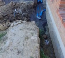 Début des travaux d'assainissement