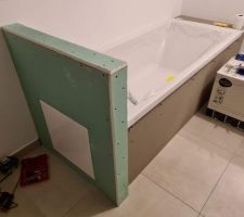 La baignoire se termine