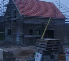 Ecran de sous toiture terminé