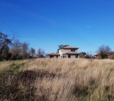 Vue maison depuis l'Est