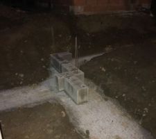 Moellons ou parpaings pleins arrives sur place