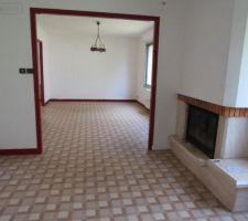 Salon et salle à manger au rez-de-chaussée