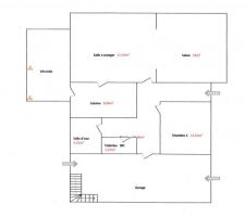 Plan du rez-de-chaussée