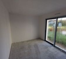 Bande placo terminé ! Chambre parentale