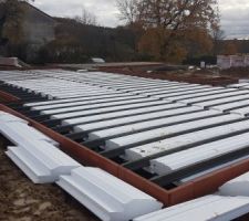 Mise en place des hourdis