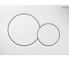 Plaque commande WC suspendu