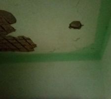 Autre angle du même plafond.