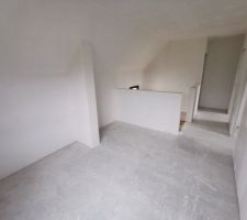 Bande placo mezzanine