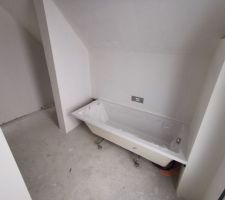 Bande placo salle de bain