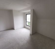 Bande placo chambre étage