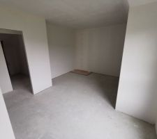 Bande placo chambre étage