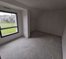 Bande placo chambre étage