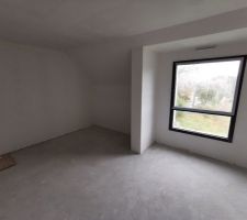 Bande placo chambre étage