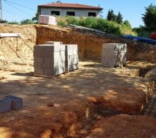Début de ferraillage