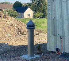 B&eacute;tonner la chemin&eacute;e en inox faite maison