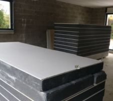 Début de l'isolation en PSE TH30