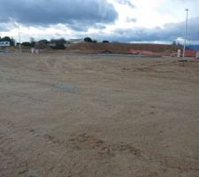 Notre terrain vu d'un angle