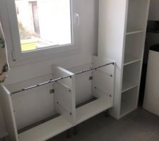 Finition et installation de la nouvelle buanderie