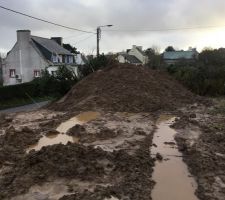 Terrain d&eacute;marrage terrassier