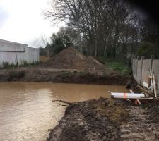 Terrain d&eacute;marrage terrassier