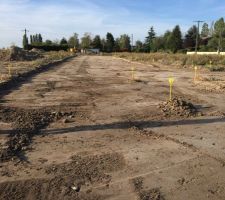 Démarrage des travaux du lotissement