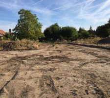 Démarrage des travaux du lotissement