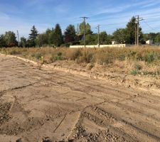 Démarrage des travaux du lotissement