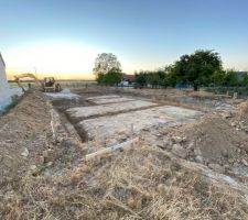 Les fouilles...enfin !